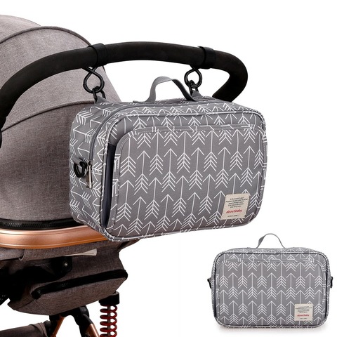 Diaper Bag Baby Stroller Bag Organizer Bag Multifunctional Nappy Nursing Mummy Waterproof Polyester Baby Diaper Bag ► Photo 1/6