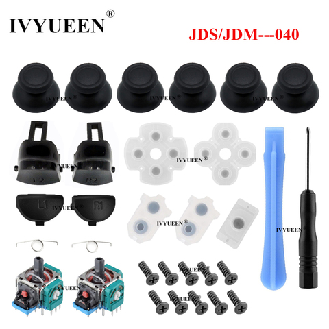 IVYUEEN for PlayStation 4 PS4 Pro Slim Controller R2 L2 Trigger Buttons Sensor Module Potentiometer 3D Analog Thumb Stick Grips ► Photo 1/6