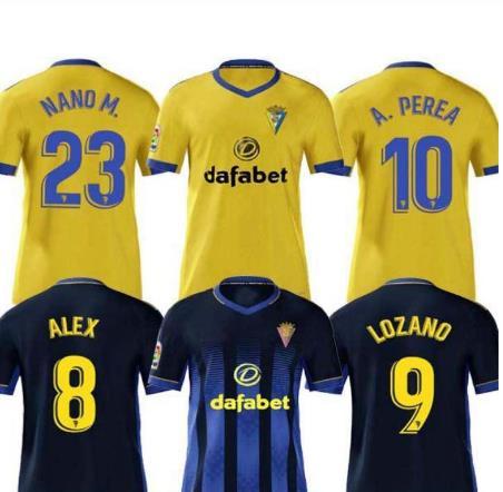 2022 adults Cadiz soccer jersey Men Shirt 20 21 Top Quality LOZANO ALEX Bodiger Juan Cala CAMISETA Shirts Casual T-Shirt - Price history & Review | Seller - Shop910565376 | Alitools.io