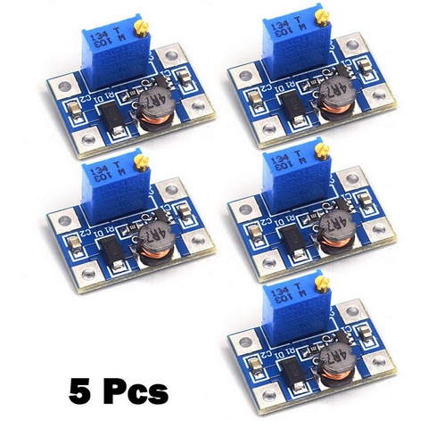 DC-DC Step Up Converter Booster Power Supply Module Boost Step-up Board MAX output 28V 2A ► Photo 1/6