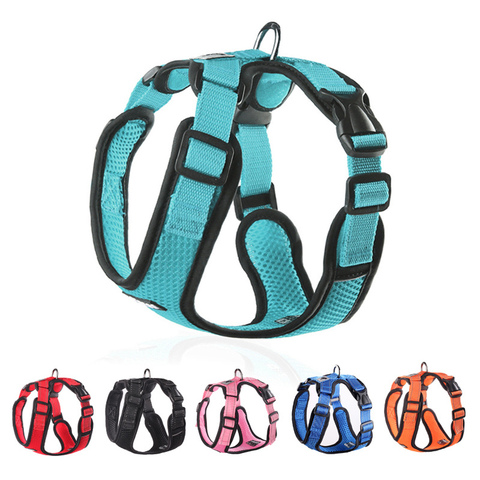 Dog Harness Vest No Pull Easy Control Reflective Dog Harness for Small Medium Dogs Soft Breathable Mesh Adjustable Pet Harness ► Photo 1/6