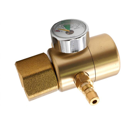 All Copper Argon Pressure Reducer Anti-shock Pressure Reducing Valve Gas Argon Regulator Gauge 0-3000PSI Flow Gauge Meter ► Photo 1/4