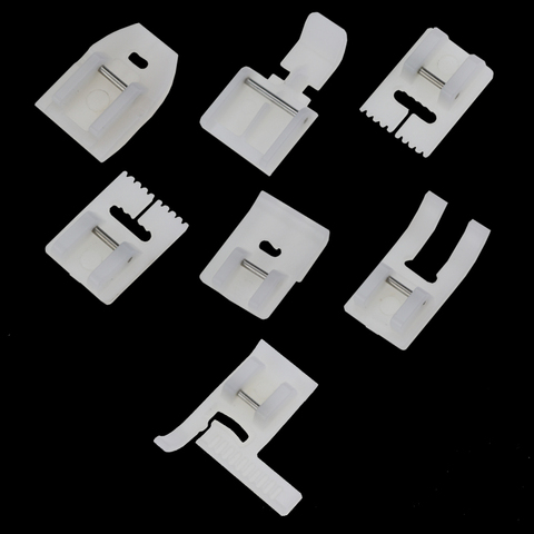 1 Pack Household Sewing Machine Invisible Plastic Presser Foot with Zipper Singer Brother General ► Photo 1/6