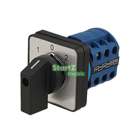 3 Positions On-Off-On Changeover Control Rotary Cam Switch 20A SZW26-20 ► Photo 1/2