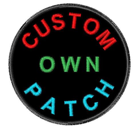 Custom Embroidery patch for clothing iron on patch Hook and Loop Clothes Stickers DIY your own Badges ► Photo 1/6