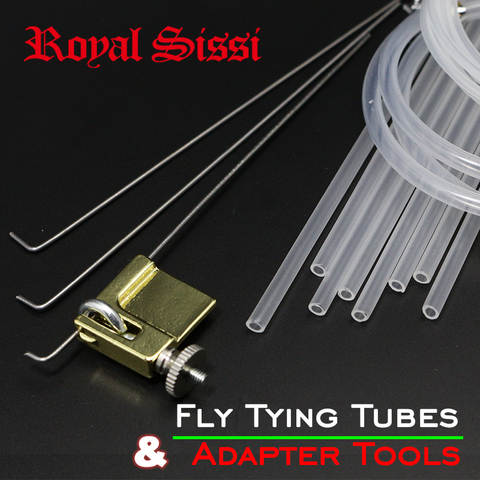 Royal Sissi tube fly tying tools &liner tube junction tube fly tying materials system fly tube adapter tool for fly tying vise ► Photo 1/6