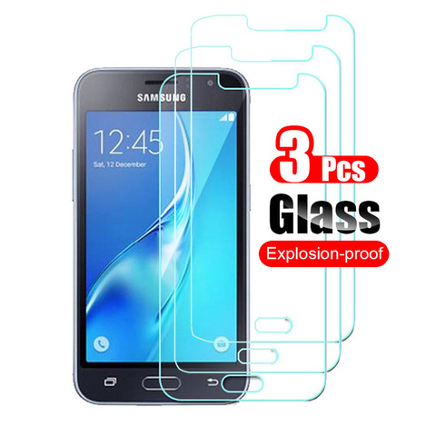 3Pcs For Samsung Galaxy J1 2016 Tempered Glass 9H Screen Protector For Samsung Galaxy J1 J120F SM-J120f J120M Protective Film ► Photo 1/6