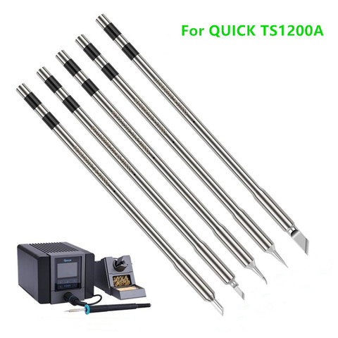 Original Soldering Iron Tips Iron Head for QUICK TS1200A Rework Station Soldering Station ► Photo 1/6