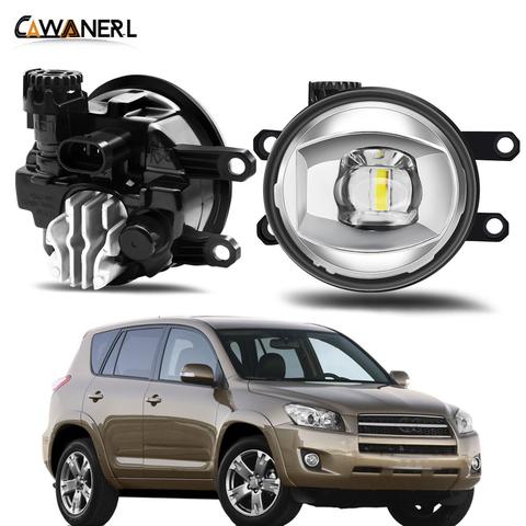 LED Fog Light For Toyota RAV4 RAV 4 2006-2012 2016-2022 Car Front Bumper Lens Fog Lamp Daytime Running Light 30W 8000LM 12V ► Photo 1/6