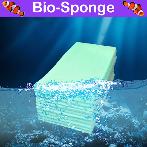Aquarium Biochemical Sponge Filter Foam, Bio-Sponges for Aquarium Fish Tank, Cotton for Filter Box, Aquarium Filter Sponges ► Photo 1/6