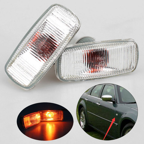 for Chrysler 300C 2005-2010 fender lights Side turn lamp side marker led turn signal width light for dodge for JEEP 2006-2016 ► Photo 1/6