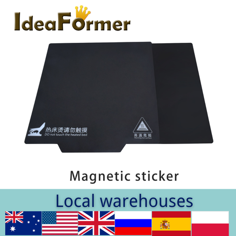 3D Printer parts Magnetic Print Bed Tape Size 200/220/235/250/310mm square hot bed print Sticker build Flex Surface Ender3 5 ► Photo 1/6