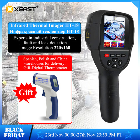 2022 HOT SALES 3.2 inch Temperaturer IR Digital Thermal Imager Camera 220x160 Resolution HT-18 ► Photo 1/6