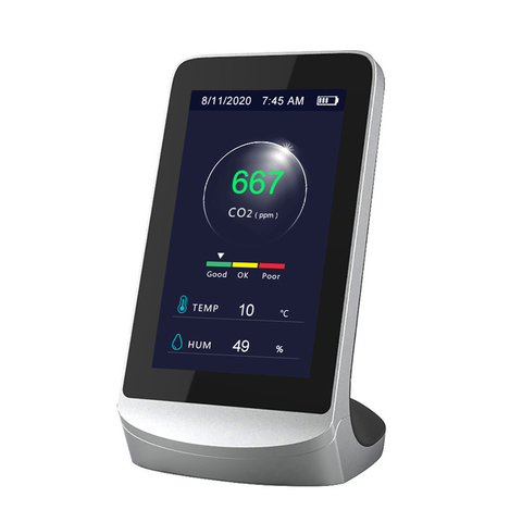 Dienmern CO2 Meter Air Quality Monitor carbon dioxide NDIR sensor CO2 detector Detection of carbon dioxide concentration ► Photo 1/4