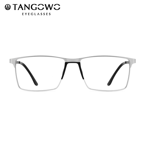 Glasses Frame Men Prescription Glasses Blue Light Glasses Myopia Glasses Square Metal Eyeglasses Men Computer Glasses 2022 ► Photo 1/6