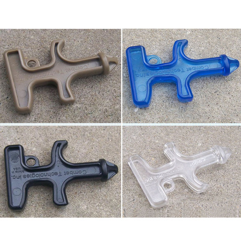 Hot Sale Nylon Plastic Self Defense Stinger Duron Drill Protection Tool Key Chain Nylon Plastic Steel Weapon Combat Tool Travel ► Photo 1/6