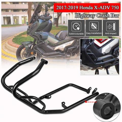 Motorcycle Crash Bar Engine Guard Frame Sliders Bumper Falling Protector for 2017 2022 Honda XADV750 XADV X ADV 750 ► Photo 1/6