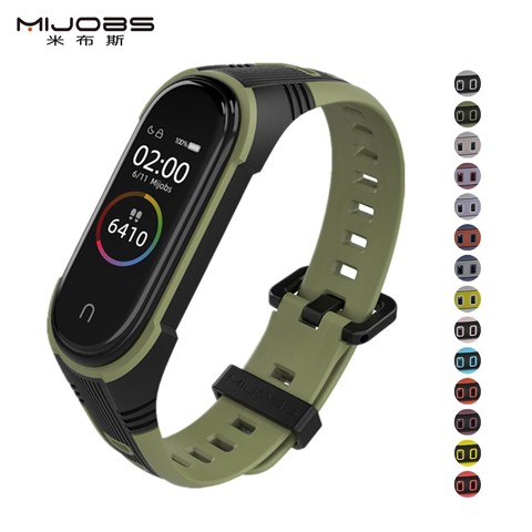 X style strap For Mi Band 3 4 5 Sport Strap watch Silicone wrist Bracelet For xiaomi mi band 3 4 bracelet Miband 5 4 3 Strap ► Photo 1/6