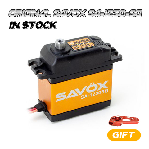 SAVOX SA-1230SG Titanium gear 36kg 0.16s servos for 1/10 1/8 baja Buggy Monster truck Crawler Scale Truggy ► Photo 1/4