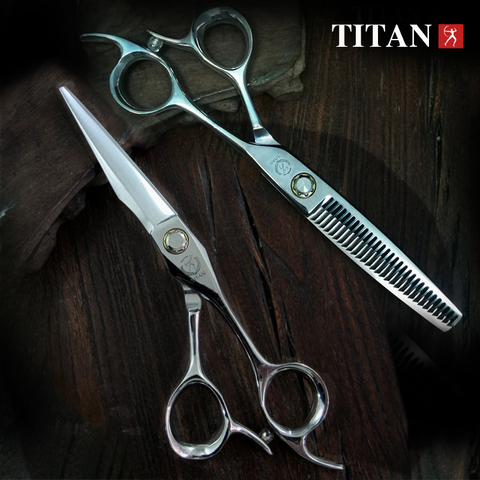 free shipping Professional hair scissors set   hair salon equipment hair cutting tools ► Photo 1/6