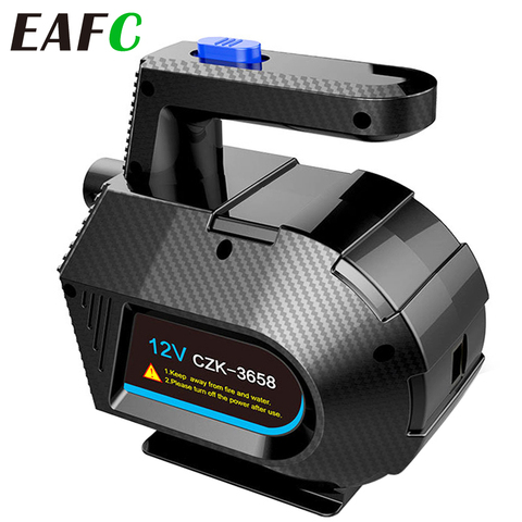 EAFC Electric Inflator Pump + Compression Air Pump for Inflatable Bed Couch Pool Raft Boat Toy and Storage Compression Bag ► Photo 1/6