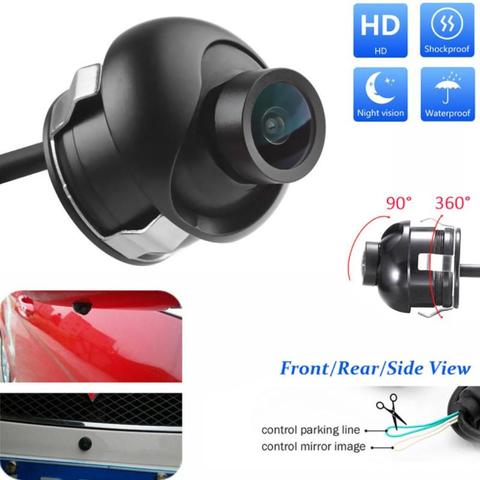 Universal Car Rear View Camera HD Night Vision Auto Reversing Backup Camera Waterproof 360 Degree Adjustable Car Rearview Camera ► Photo 1/6