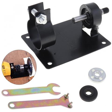 5pcs/set 10mm/13mm Electric Drill Cutting Seat Stand Holder Set with 2 Wrenchs and 2 Gaskets for Polishing / Grinding ► Photo 1/6