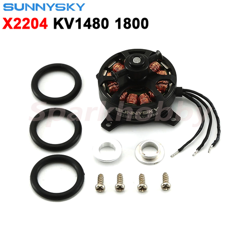 1PC Original Sunnysky X2204 KV1480/KV1800 Brushless Motor designed for RC quadcopter f3p Airplane 3D fixed-wing aircraft ► Photo 1/6