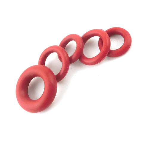 50pcs O-rings Seals Red Silicon 5mm Thickness 26/27/28/30/32/34/35/36/38/40/42mm OD Rubber O Ring Sealing Gaskets Washers ► Photo 1/1