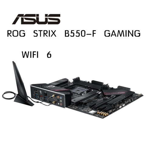 NEW For ASUS ROG STRIX - history Seller AliExpress GAMING Motherboard AMD For PCI-E B550-F | Socket Review AM4 B550M WIFI 6 B550 - Professional Price 4.0 Mainboard & Original Desktop m.2