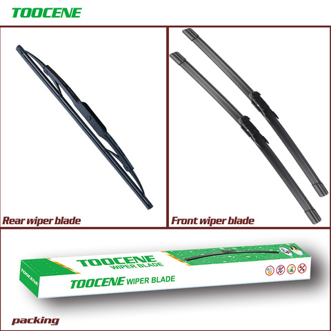 Front And Rear Wiper Blades For Land Rover Freelander 2 2006-2016 Rubber Windscreen Windshield Wipers Car Accessories 24+20+14 ► Photo 1/5