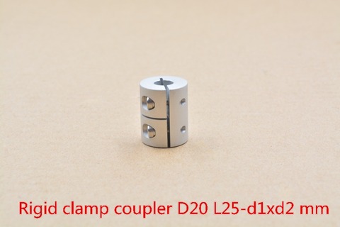 Rigid shaft coupler clamp stepper servo motor coupling D20 l25 CNC ► Photo 1/6