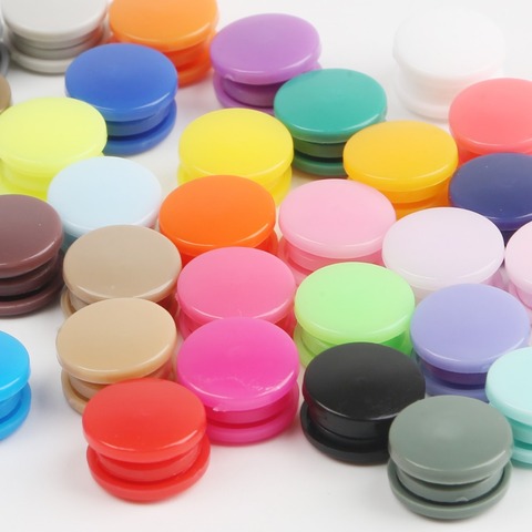 20Sets Snaps Button Fasteners T5 12mm Round Plastic Garment Sewing Accessories For Baby Clothes Clips Quilt Cover Sheet Button ► Photo 1/6