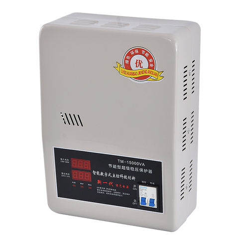 TM-15000VA Full Automatic Intelligent Voltage Regulator High-Power Low Pressure Air Conditioner Regulator Voltage Stabilizer ► Photo 1/6