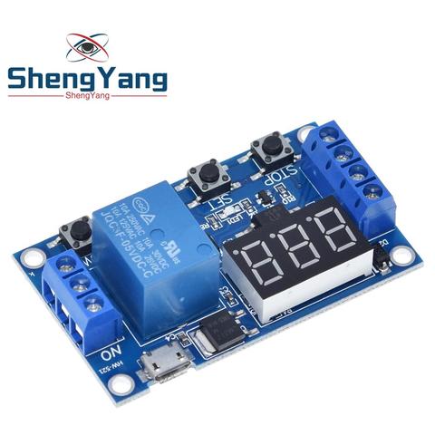 1 Channel 5V Relay Module Time Delay Relay Module Trigger OFF / ON Switch Timing Cycle 999 minutes for Arduino Relay Board Rele ► Photo 1/6