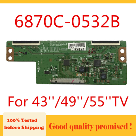 6870C-0532B For 43'' 49''  55'' TV Tcon 6870C Logic Board LG TV Board placa tv lg Original T-con Card 6870C 0532B ► Photo 1/6