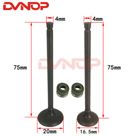 valve,for,Suzuki ,lets4 lets5 V50G 4T,piston ,39mm,pin 10mm, oil seal 50cc ► Photo 1/1