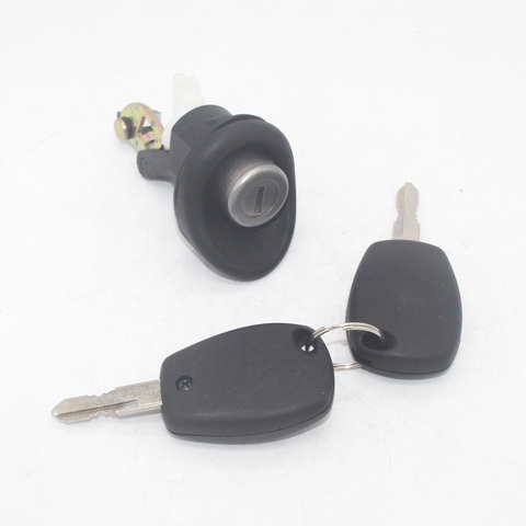 7701367940 DACIA LOGAN 04-06 SANDERO 08-16 TAILGATE TRUNK BACK LOCK WITH TWO KEYS ► Photo 1/6