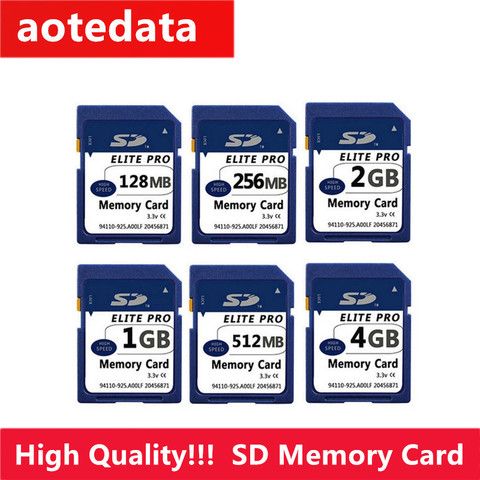 Hot!!! 128MB 256MB 512MB 1GB 2GB SD Card SD Memory Card Secure Digital Flash Memory Card ► Photo 1/6