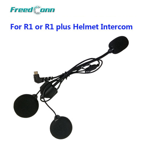 Headset Microphone Mic For FreedConn R1 or R1plus Helmet Bluetooth Intercom for Open face/Half Helmet/Flip Up Helmet ► Photo 1/1