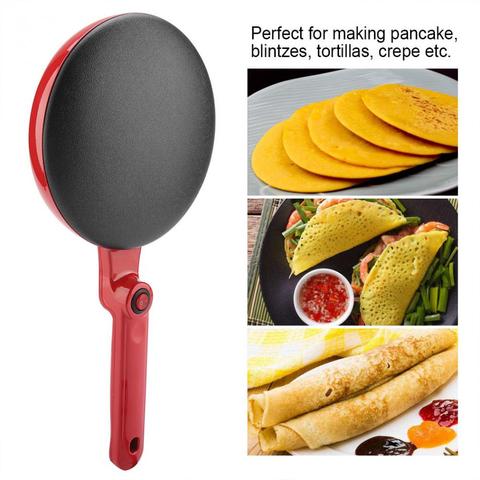 220V 900W Electric Crepe Maker Pizza Pancake Machine Non-stick Griddle Baking Pan Cake Machine Kitchen Cooking Tools Crepe ► Photo 1/5