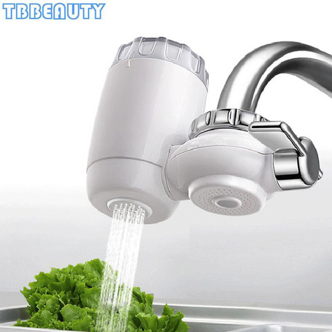 Faucet Water Purifier Kitchen Tap Washable Ceramic Percolator Water Filter Filtro Rust Bacteria Removal Water Cleaner Household ► Photo 1/6