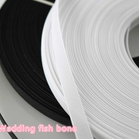 1cm 10 Yards Polyester Boning Wedding Dress Corset Making Sewing Accessories Supplies Bone Accessories Design Fish Bone. ► Photo 1/6