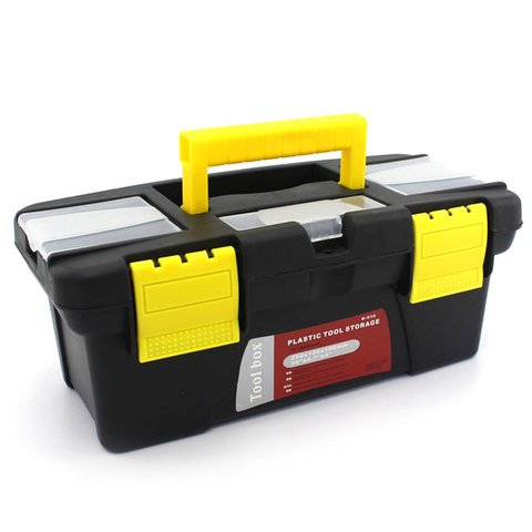 Portable S/M/L Size Plastic Hardware Toolbox Household Multifunction Maintenance Tool Car Storage Anti-Fall Box ► Photo 1/6