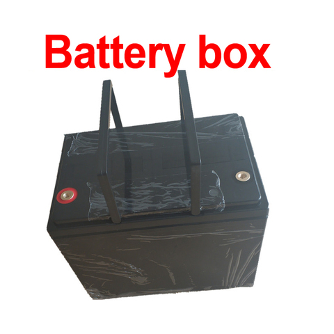 12V 80AH 100Ah ABS battery box battery case covering for24V 50AH 12V 60AH 120AH 48V 20AH lifepo4 li ion LTO lead acid battery ► Photo 1/1