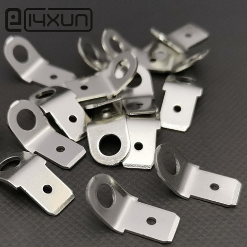 20pcs 6.3 Insert  Welding Terminals 6.3mm Male Crimp PCB Block Board Terminals DJ6114 ► Photo 1/1