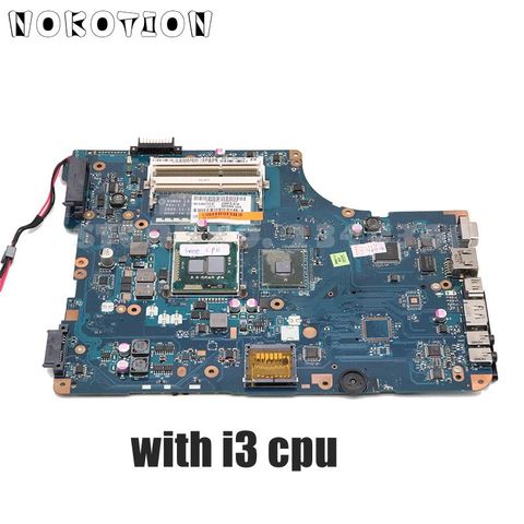 NOKOTION For Toshiba Satellite L500 L550 Laptop Motherboard 15.6 inch HM55 DDR3 K000092540 NSWAA LA-5321P Free cpu ► Photo 1/6