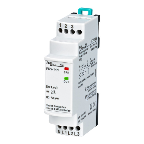 Samwha-Dsp FKV-14N Three-Phase Phase Failure, Phase Asymmetry,  Phase Sequence Relay, (Asym. 30%), With Neutual ► Photo 1/5