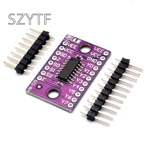 74HC4051 8 channel Analog Multiplexer Selector Module Multiplexers Distributor Resolver CJMCU-4051 For Arduino ► Photo 1/6