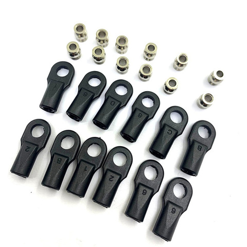 12Pcs 5347 Rod End Ball Joint General Trolley Ball Sets for 1/10 Traxxas E-REVO REVO SUMMIT ► Photo 1/6